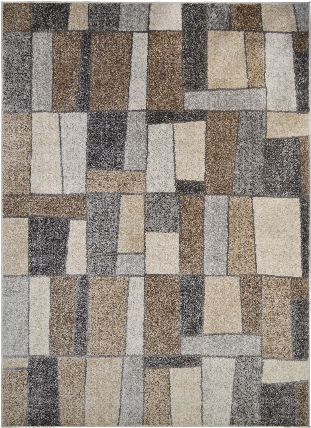 DN-DN8266 5X8 Gridlock Multi Rug