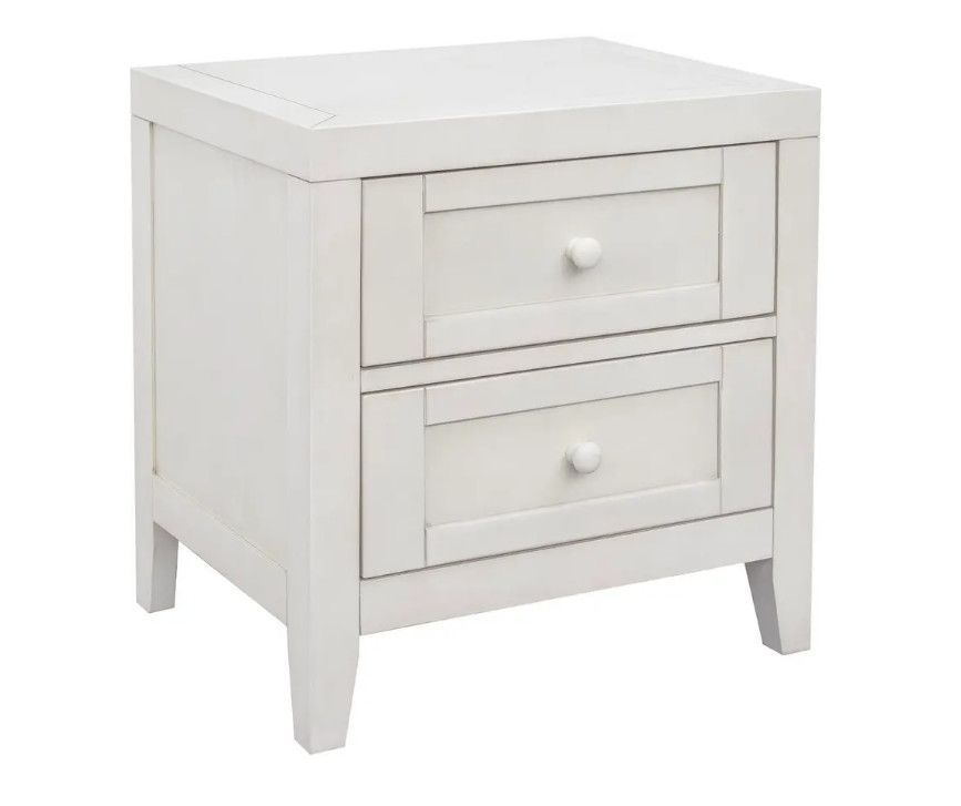 6136-0984  Sanibell Nightstand White