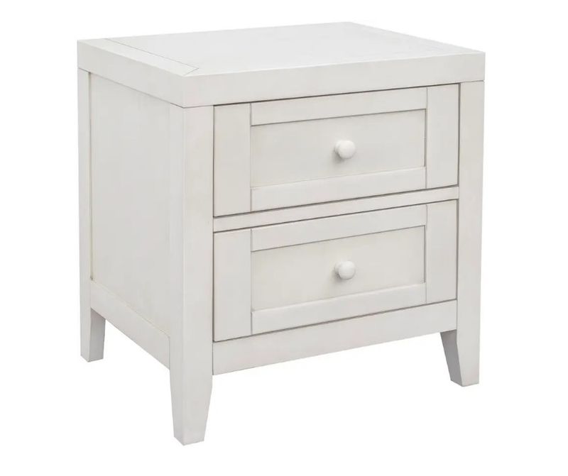 6136-0984  Sanibell Nightstand White