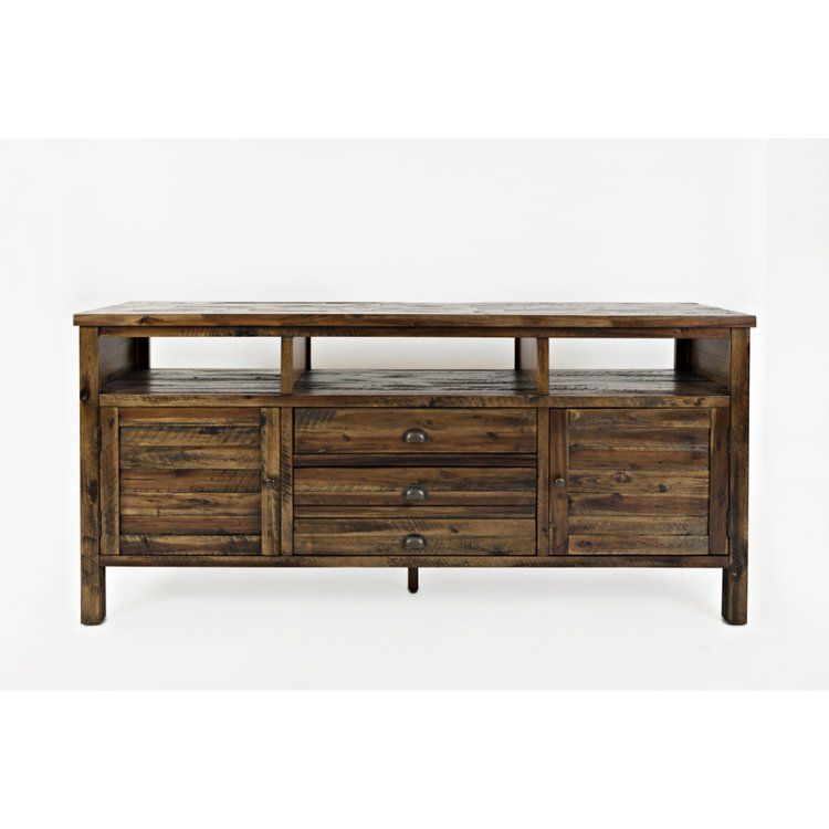 1742-70 Artisan&#39;s Craft 70&quot; Media Console Dakota Finish