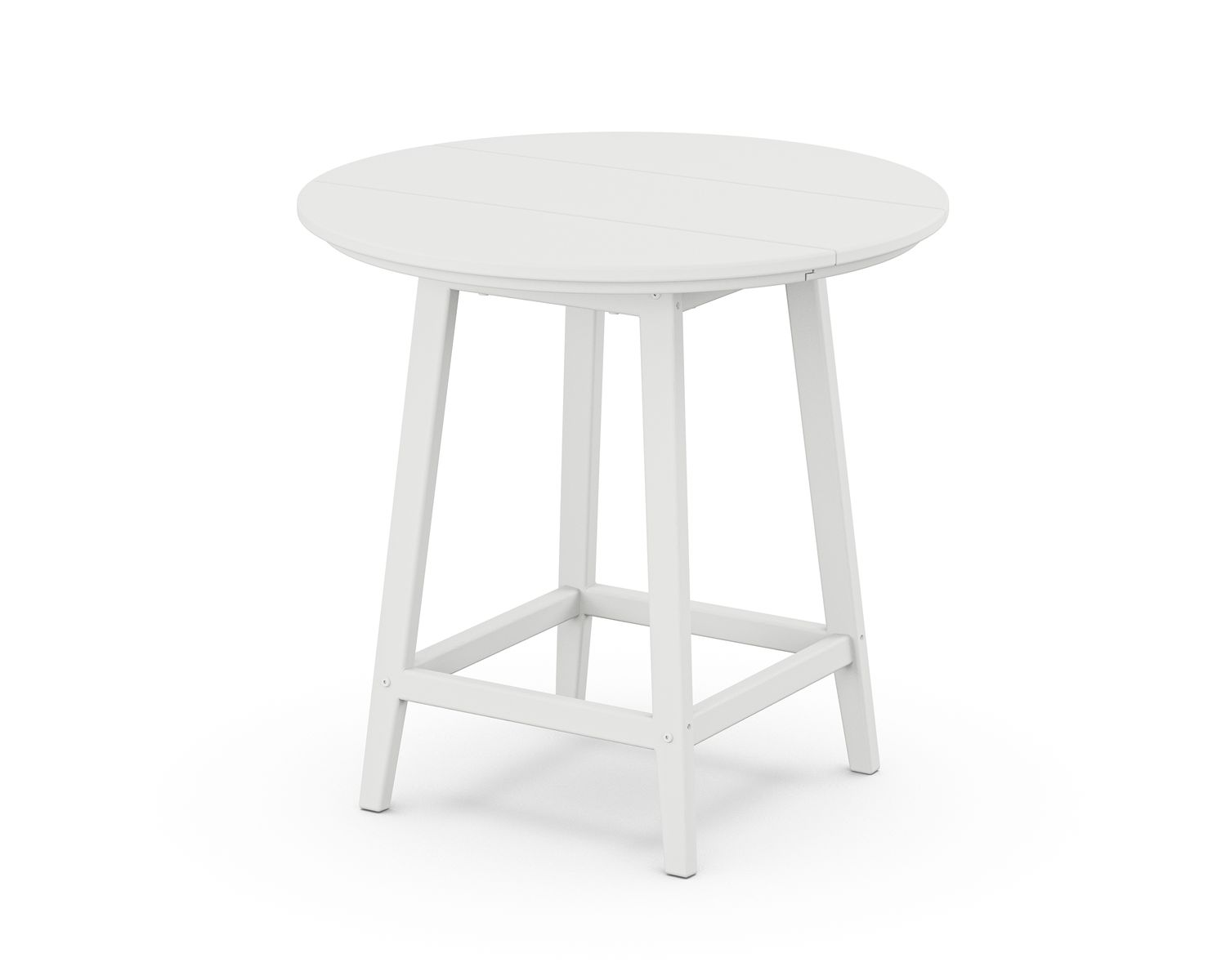 RT30WH Studio 30" Round Bistro Table White