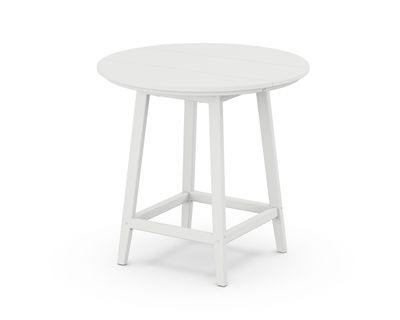 RT30WH Studio 30" Round Bistro Table White