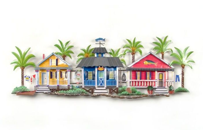 OS420 Caribbean Village 54 x 20 x 3.5”