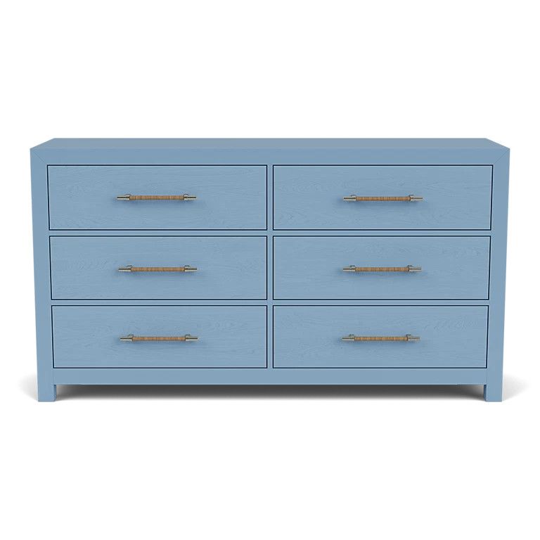 30735  Rosalie 66&quot; Dresser Cabana Blue
