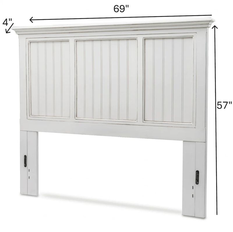 B81840 Monaco Queen Headboard Blanc