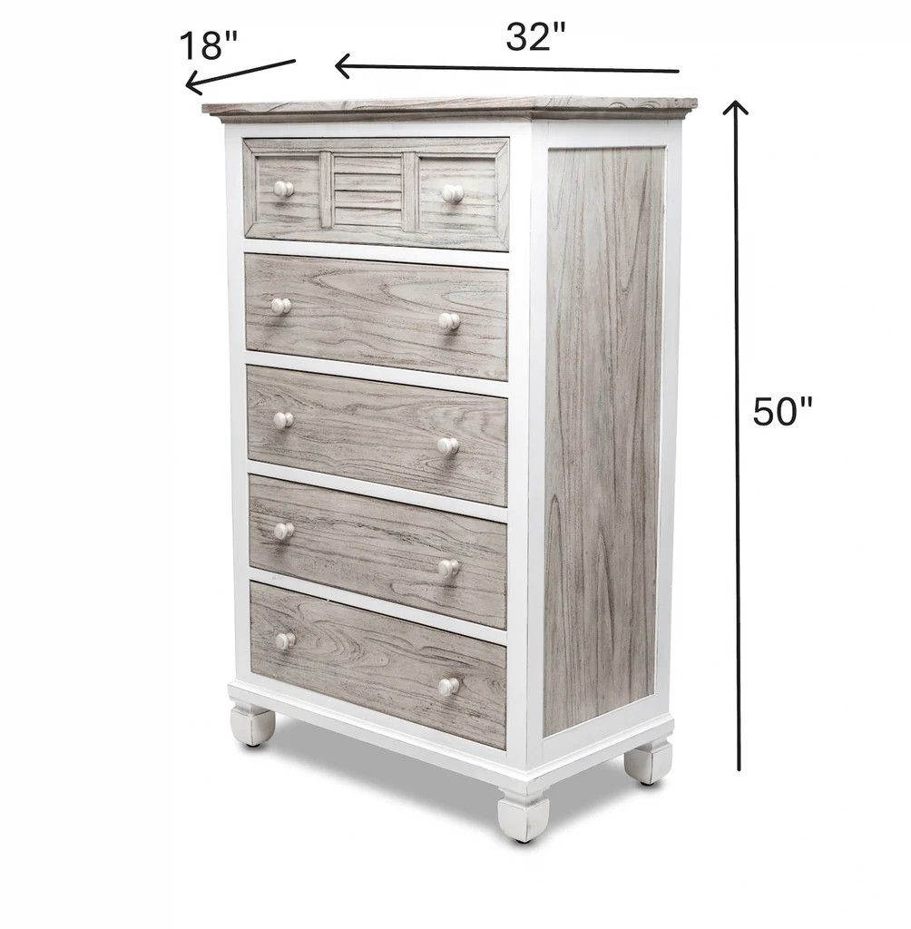 B23335 Islamorada 5 Drawer Chest