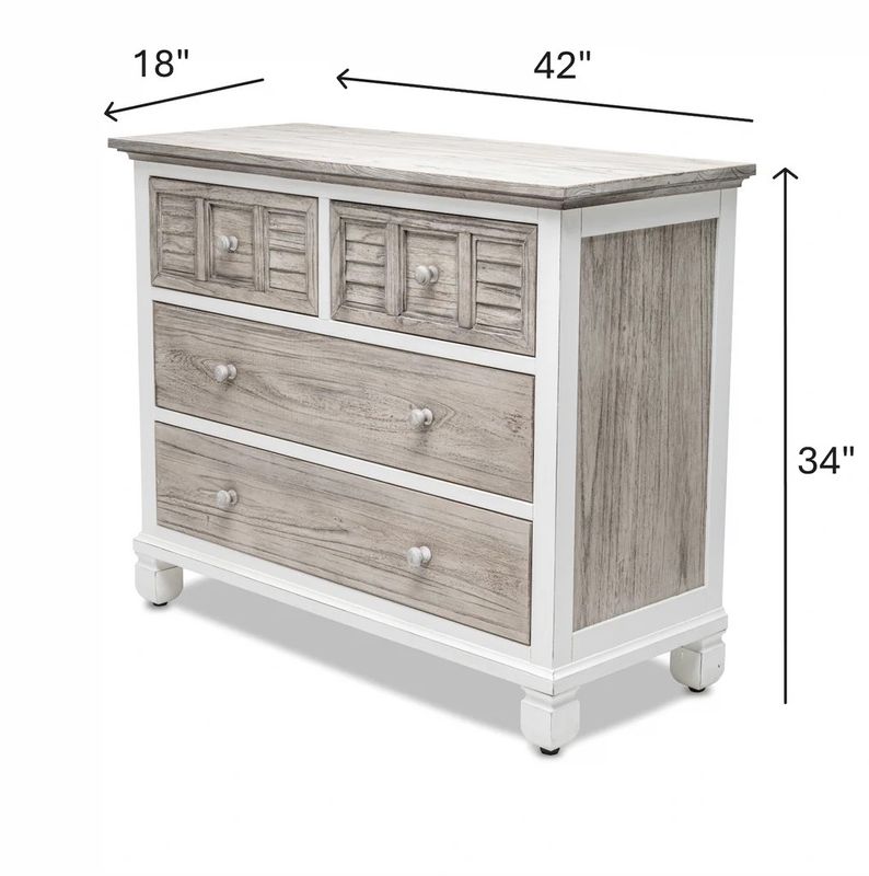 B23334 Islamorada 4 Drawer Chest