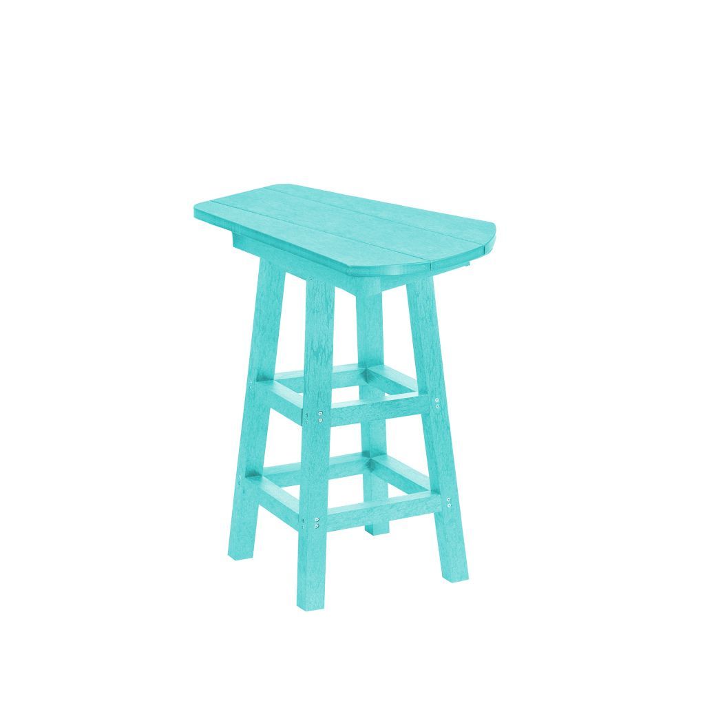 T07-09 Pub Side Table in Turquoise