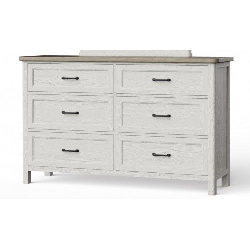 79460   Glenndale 6 Draw Dresser - 2 Tone