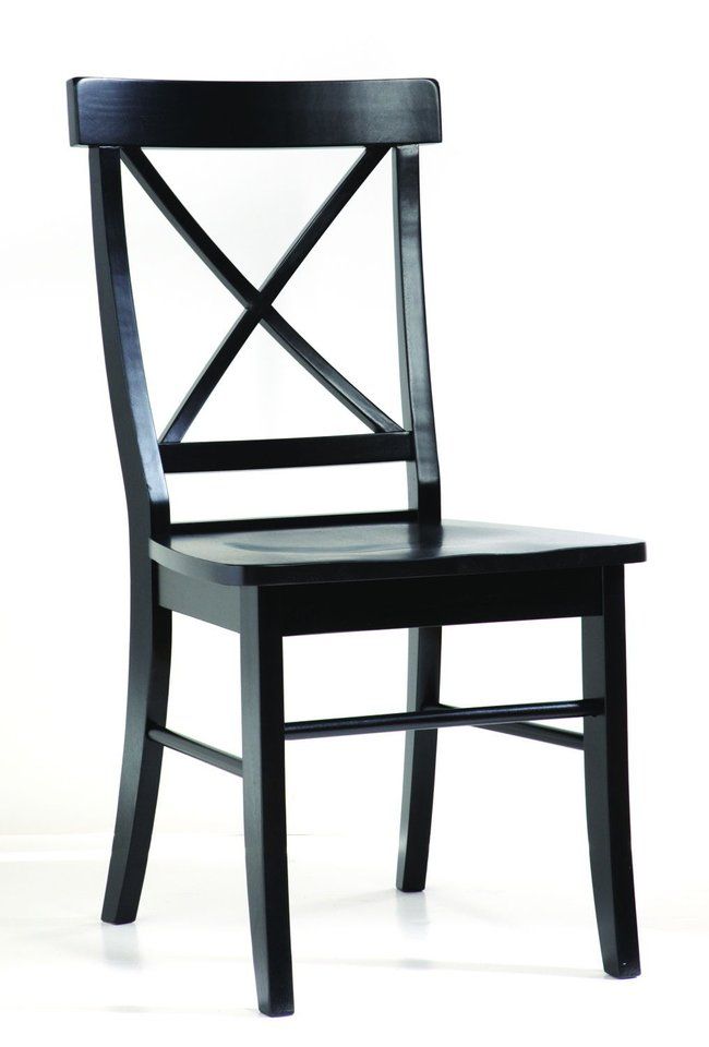 C46-613 Dining Chair in Black