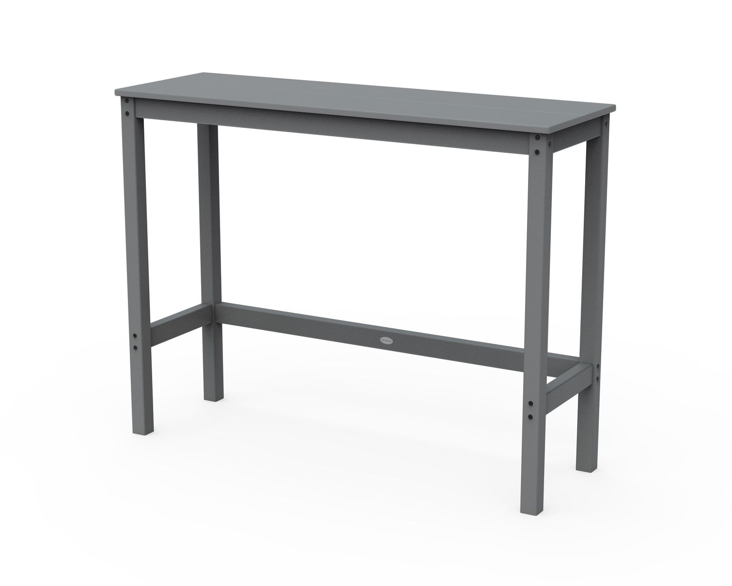 BBT1855GY Studio Balcony Bar Table Slate Grey