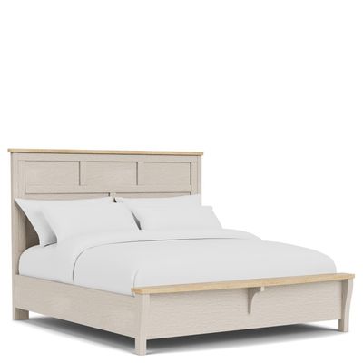 79481   Glenndale King Footboard - 2 Tone