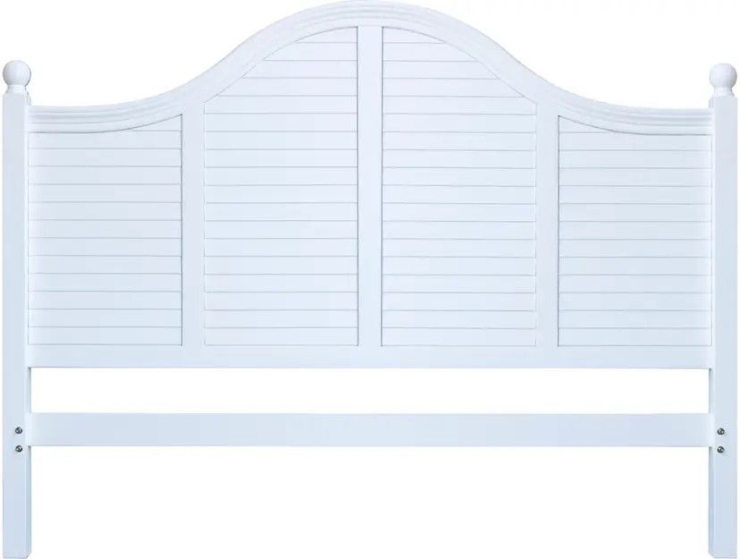 1707-0150   Plantation Full Headboard - White