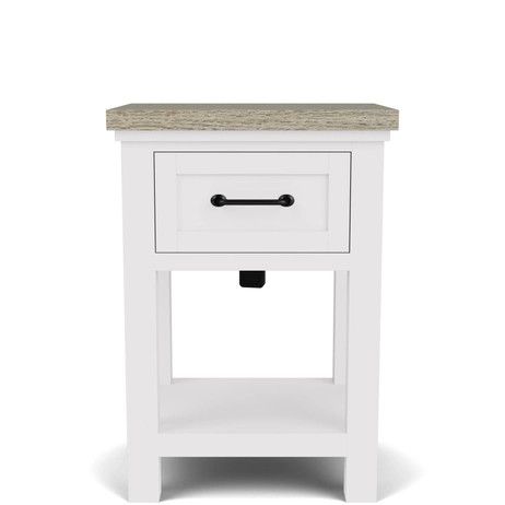 37298 Cora 1-Drawer Nightstand