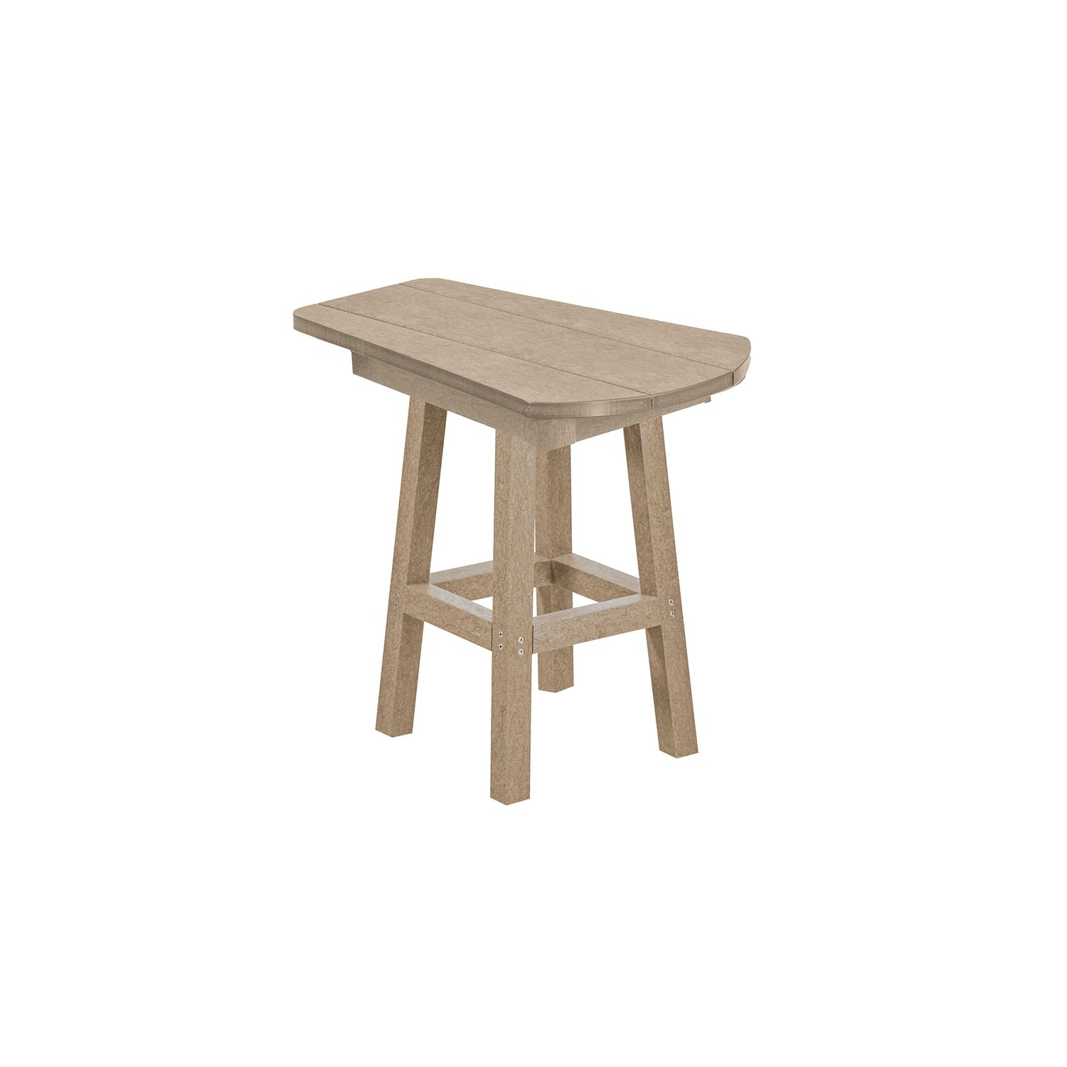 T07C-07 Counter Side Table in Beige