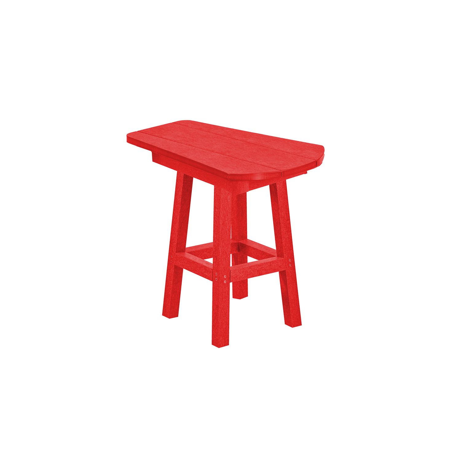 T07C-01 Counter Side Table in Red