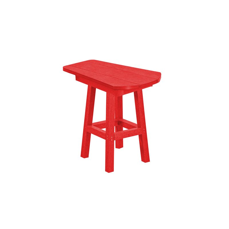 T07C-01 Counter Side Table in Red