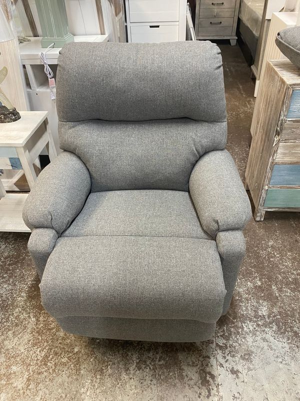 9AW05 Cannes Swivel Glider Recliner Charcoal 21553C