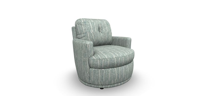 2978 Swivel Barrel Chair Lagoon 25712C