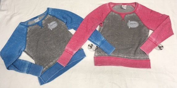 Beach House Womens -Acid Wash Contrast Crew