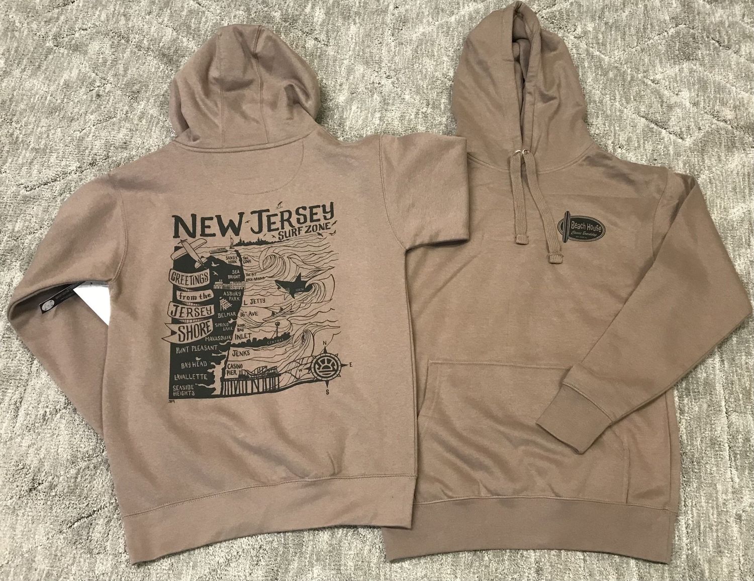 Distant Local Map Hoody
