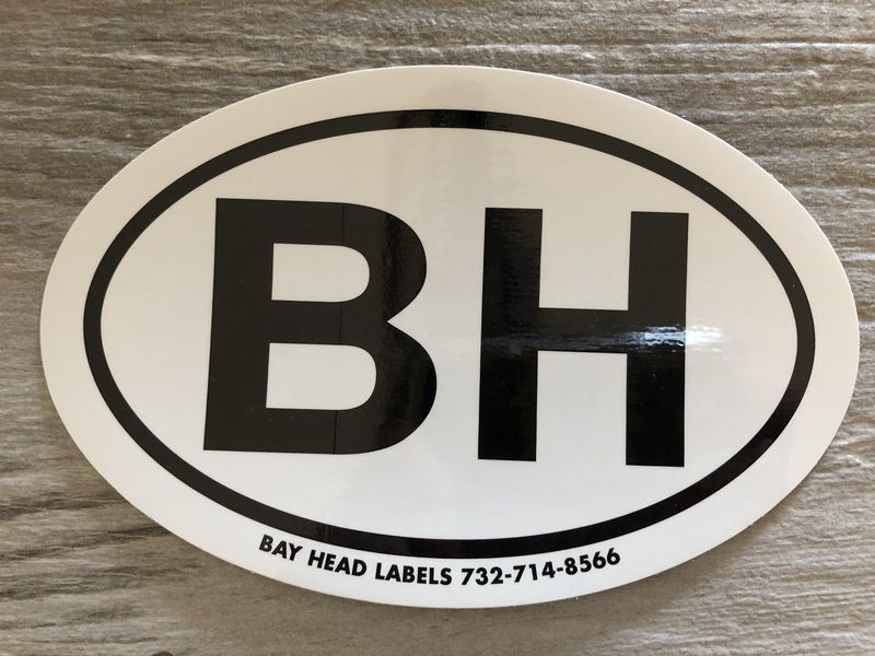 BAY HEAD STICKER