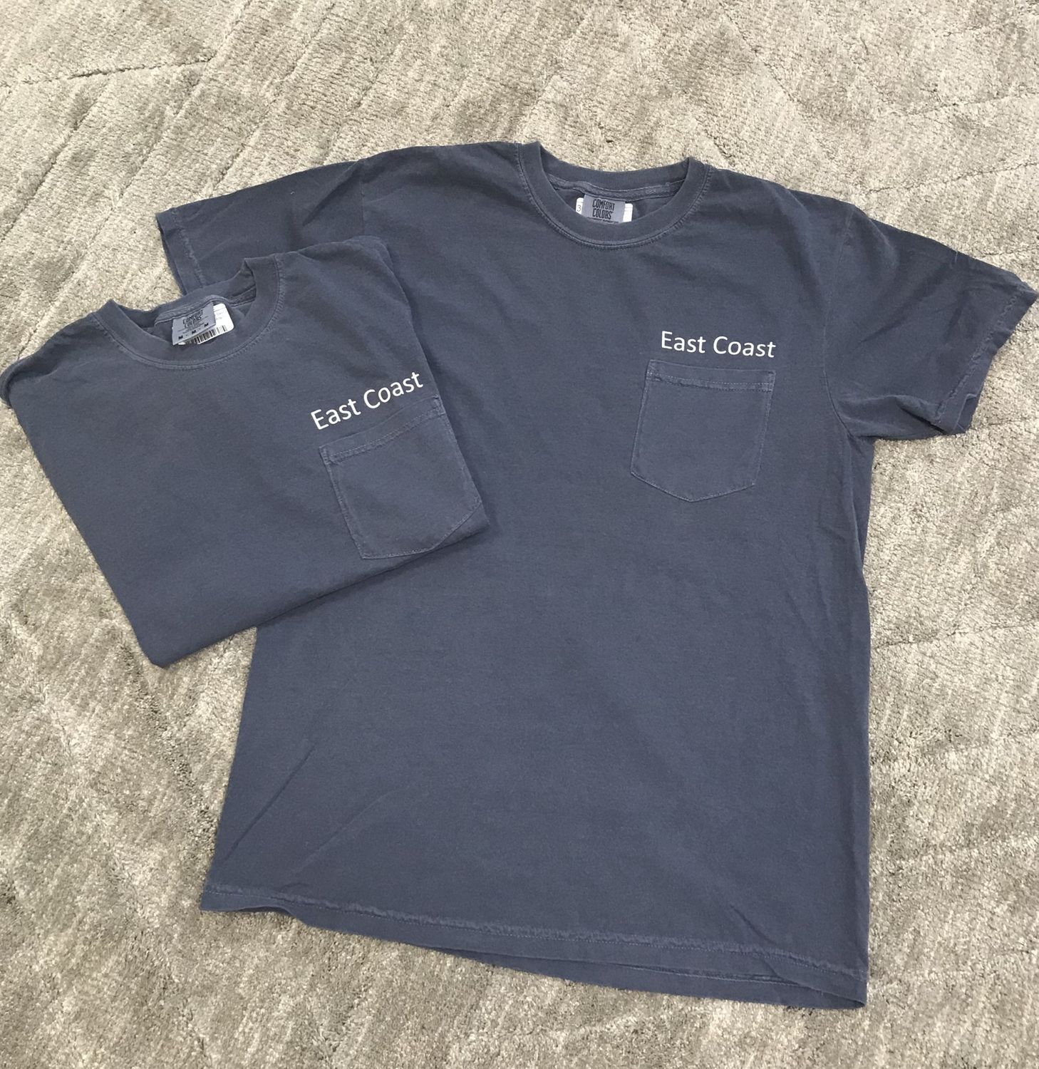 East Coast Short Sleeve  Pocket Tee