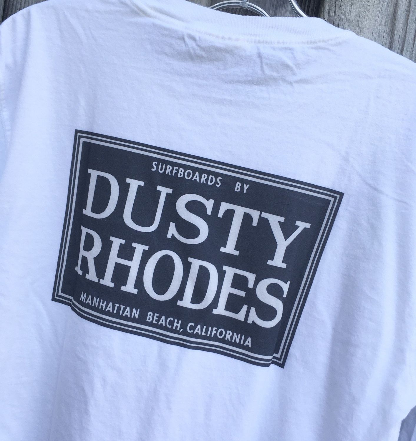 Dusty Rhodes Classic SHORT SLEEVE, Color: White, Size: Small