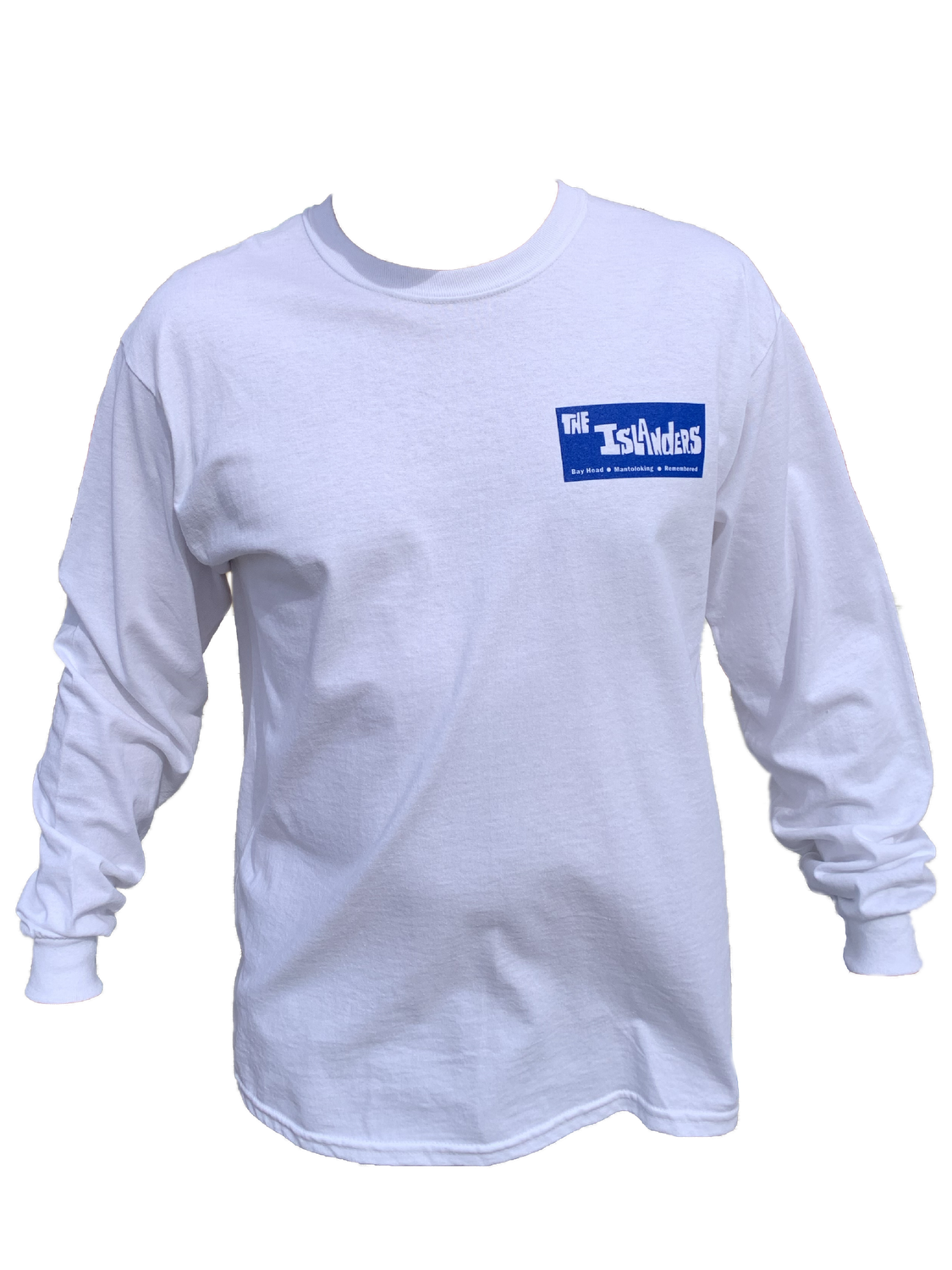 Islanders Long Sleeve Tee, Color: White, Size: Small
