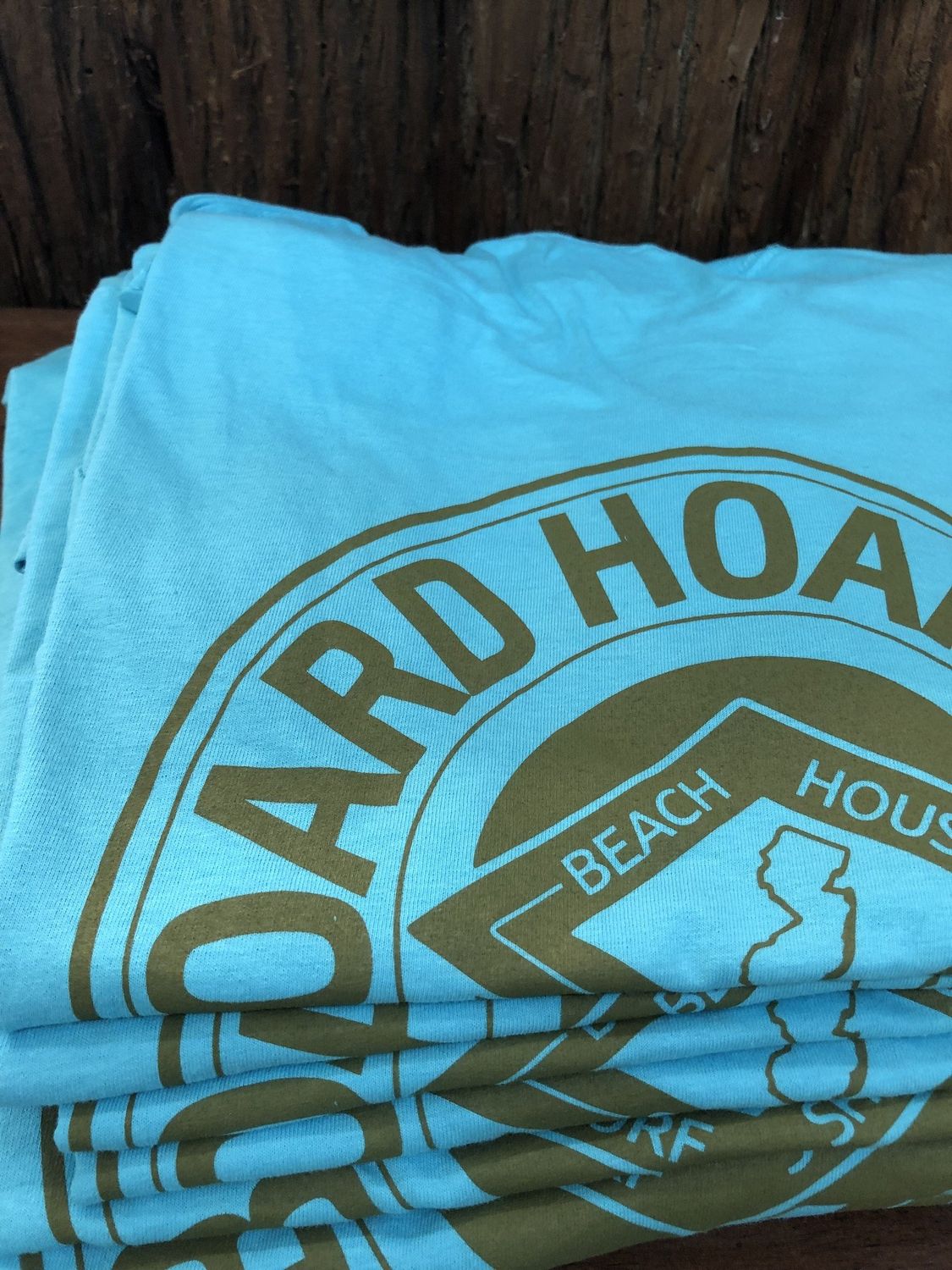 BOARD HOARDERS SHORT SLEEVE TEES, Color: Teal, Size: Small