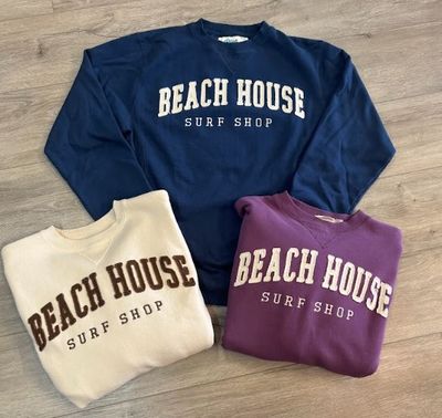 Beach House Crew - Felt Logo