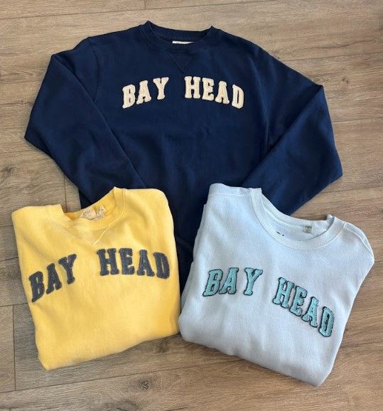 Bay Head Crew - Felt Logo