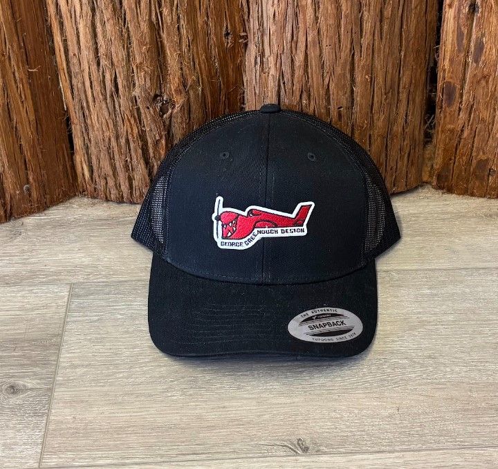 George Greenough Hat - Black snapback