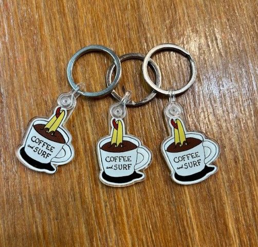 Beach House Keychain