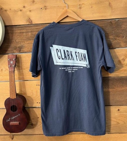 Clark Foam Hawaii Shapers Shirt in Slate