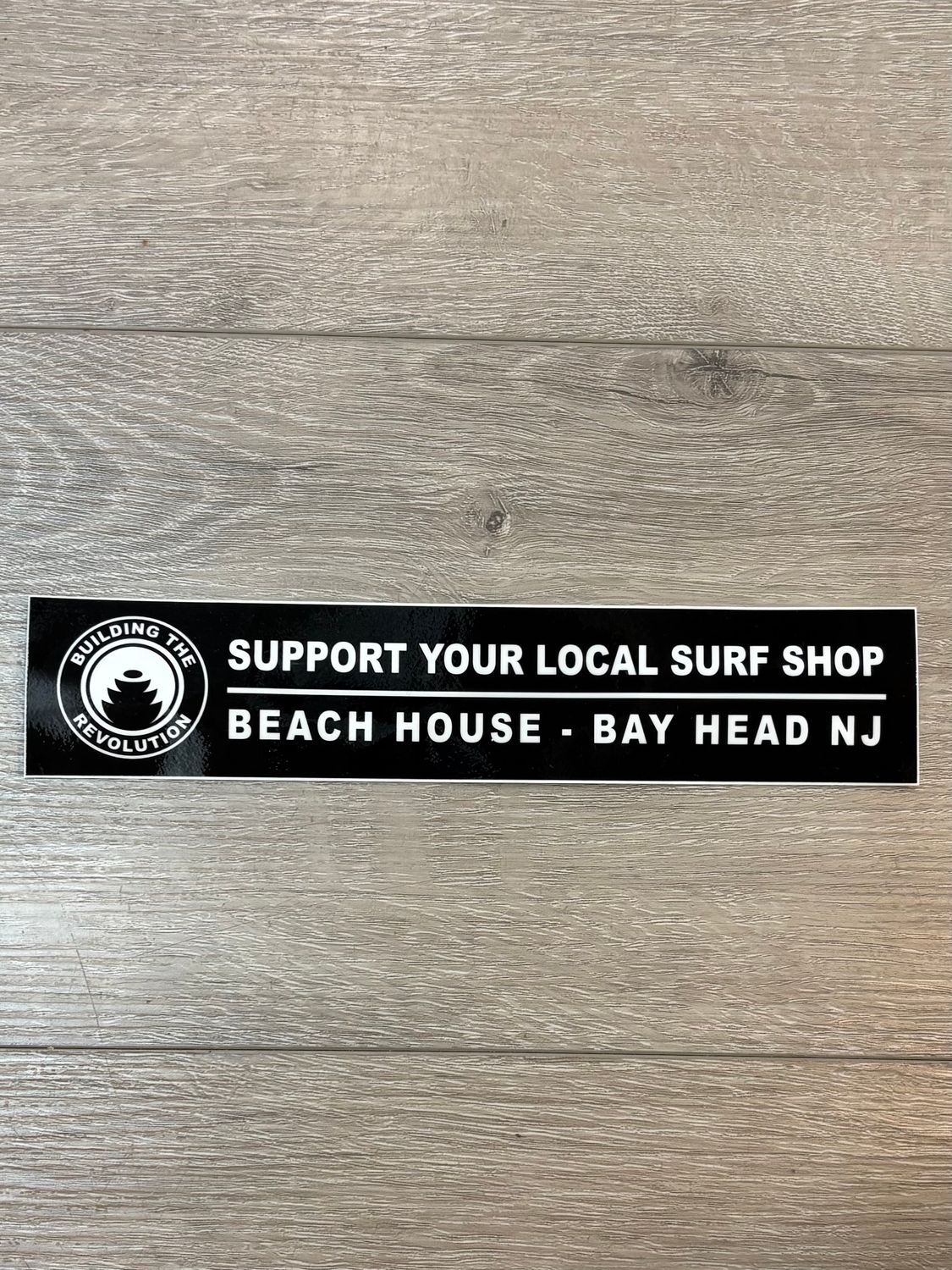 Support Your Local Surf Shop Sticker