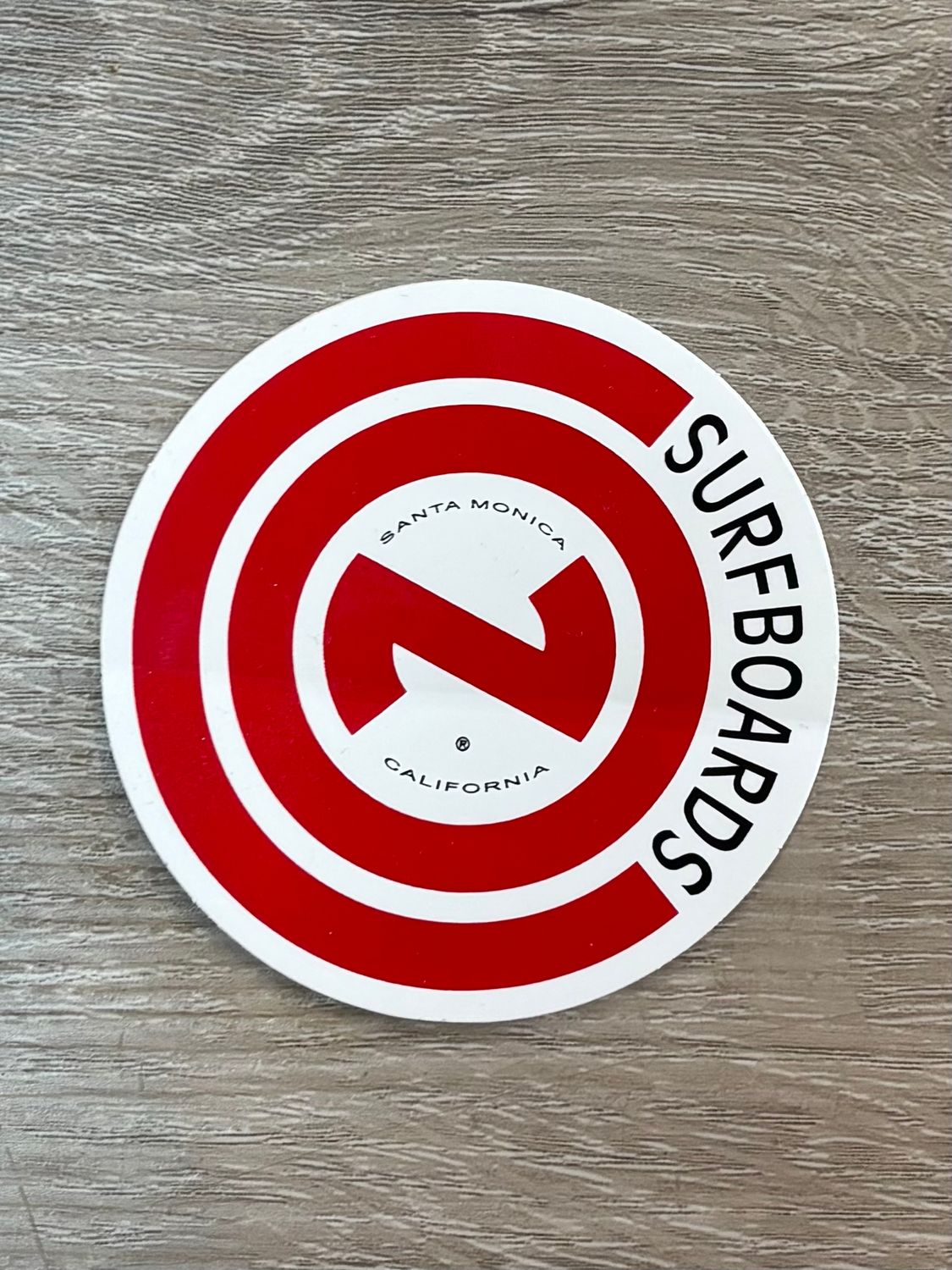 CON SURFBOARDS STICKER