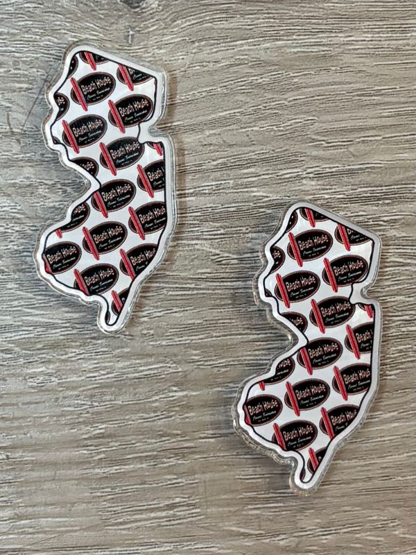 Beach House New Jersey Magnet