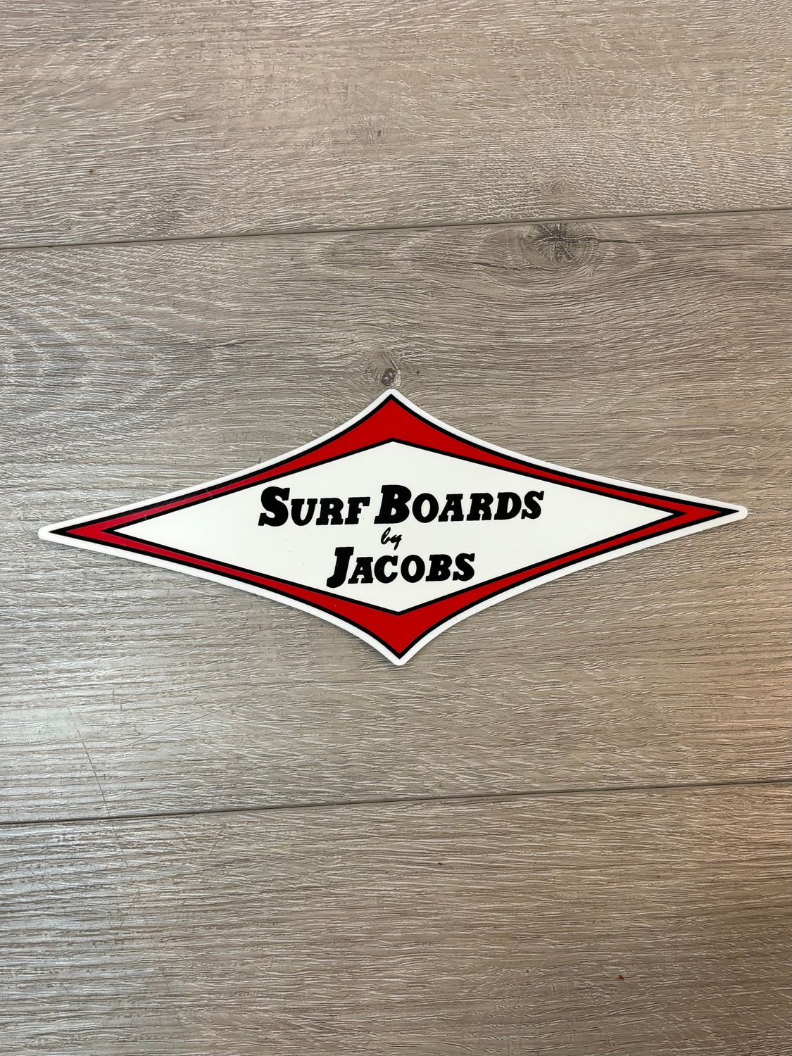 Surfboards by Jacobs  Sticker