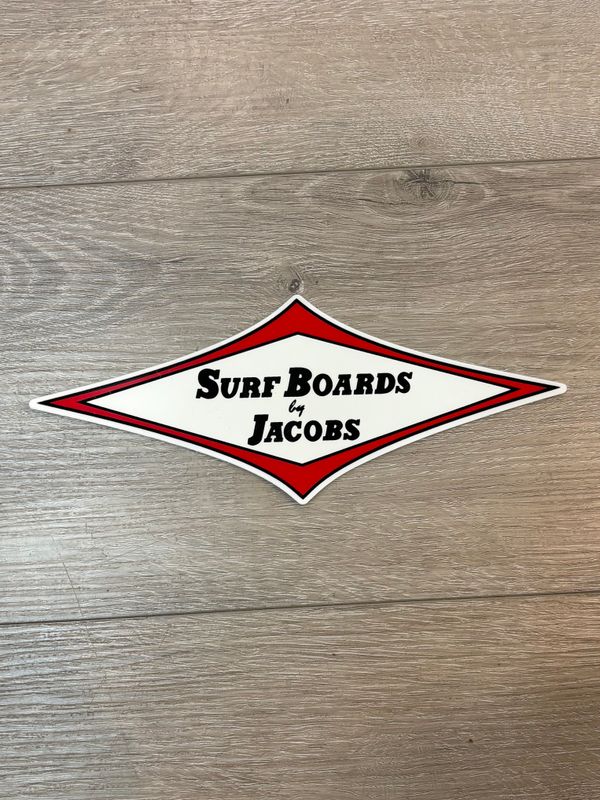 Surfboards by Jacobs  Sticker
