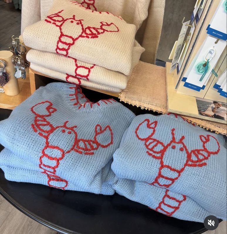 My Lovely Lobster Casual Pullover Sweater