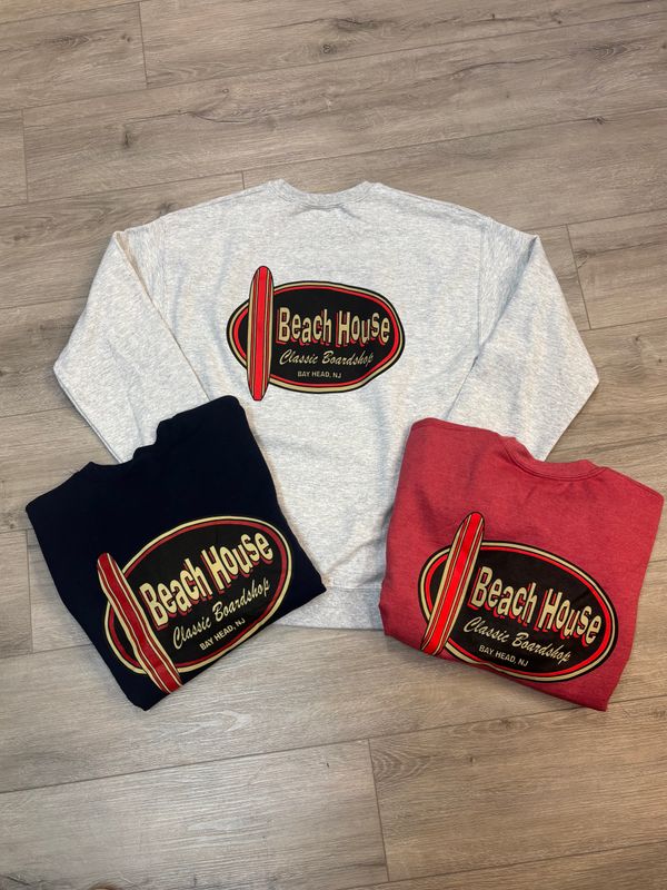 Beach House Adult -Classic Crew