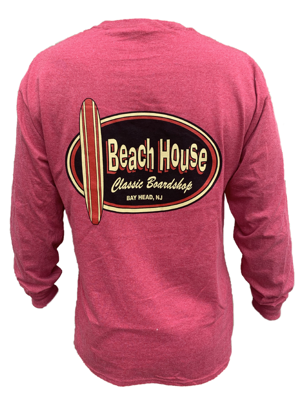 Beach House Adult Long Sleeve Tee