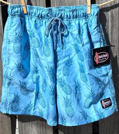 Beach House Mens Comfy Pineapple  Volleys