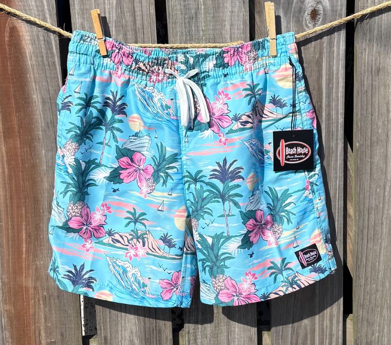 Beach House Mens Comfy Island Lined Volleys