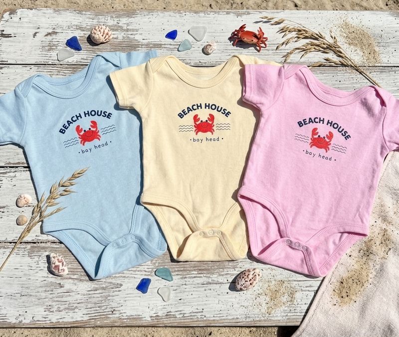 Beach House Claw-some Coastal Onesie