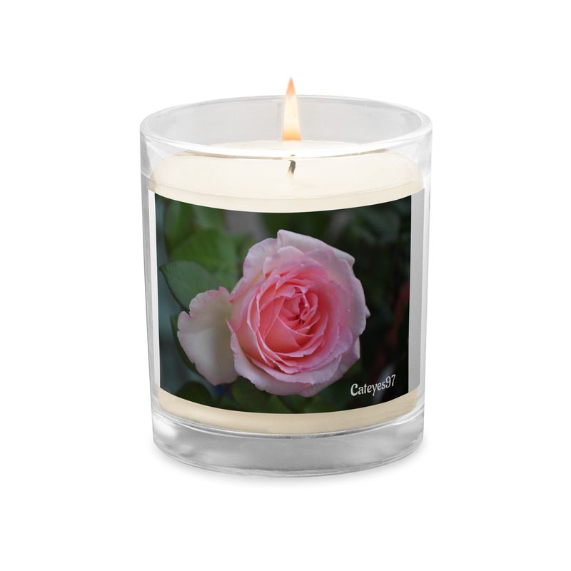 Bougie Rose Fan