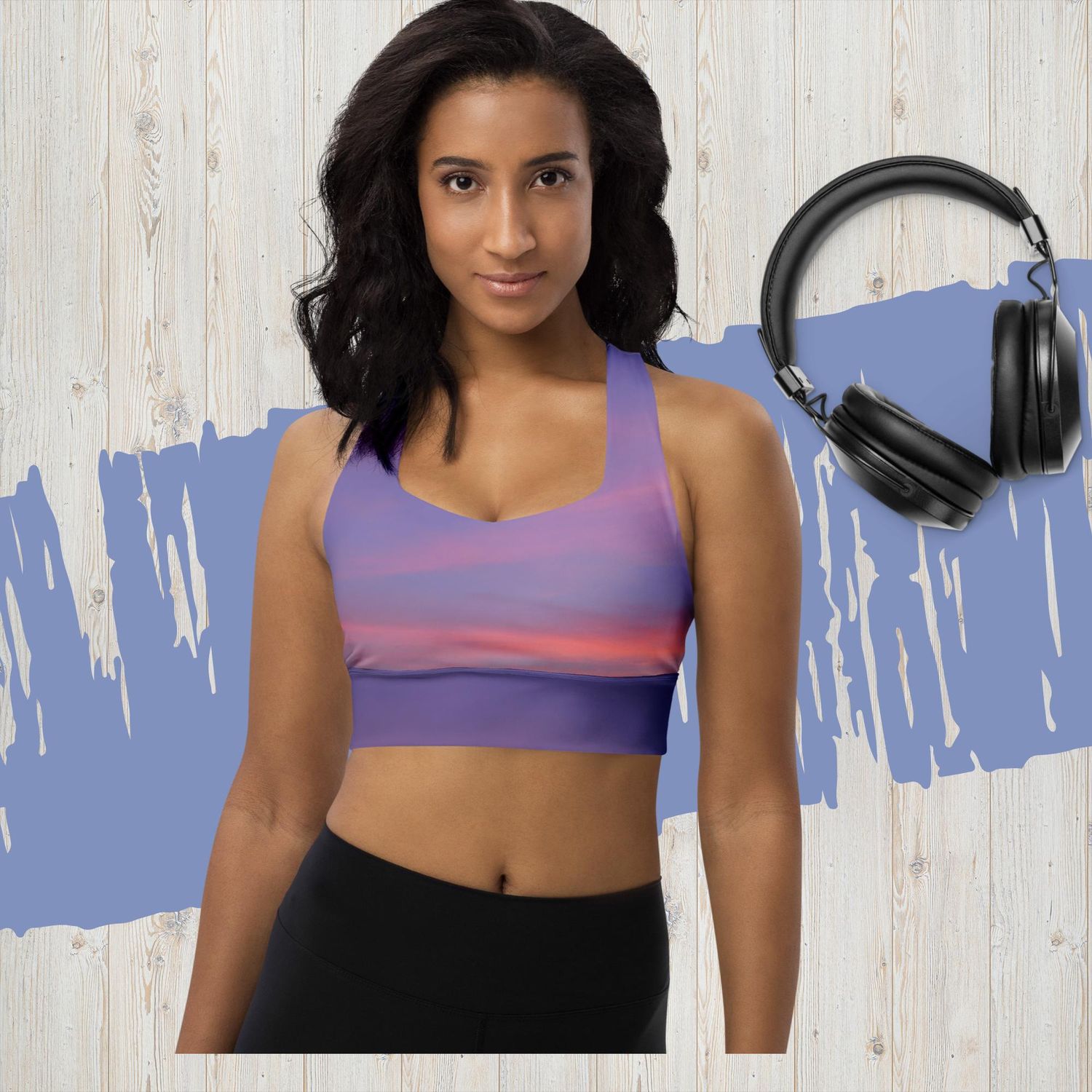 Brassière de sport recyclée - 00203
