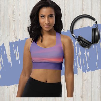 Brassière de sport recyclée - 00203