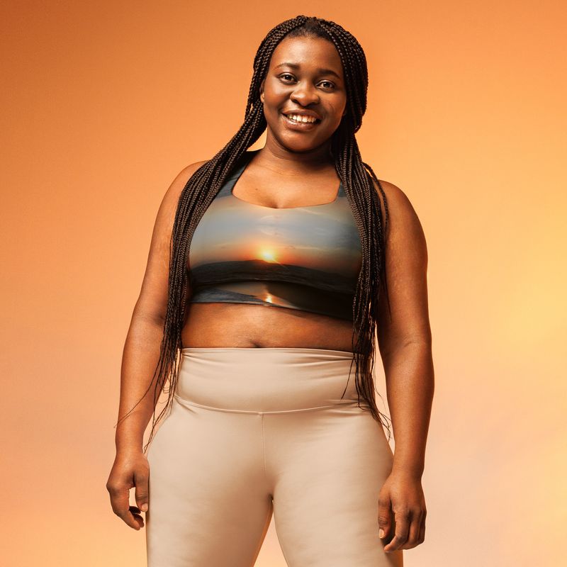 Brassière de sport recyclée - 00204